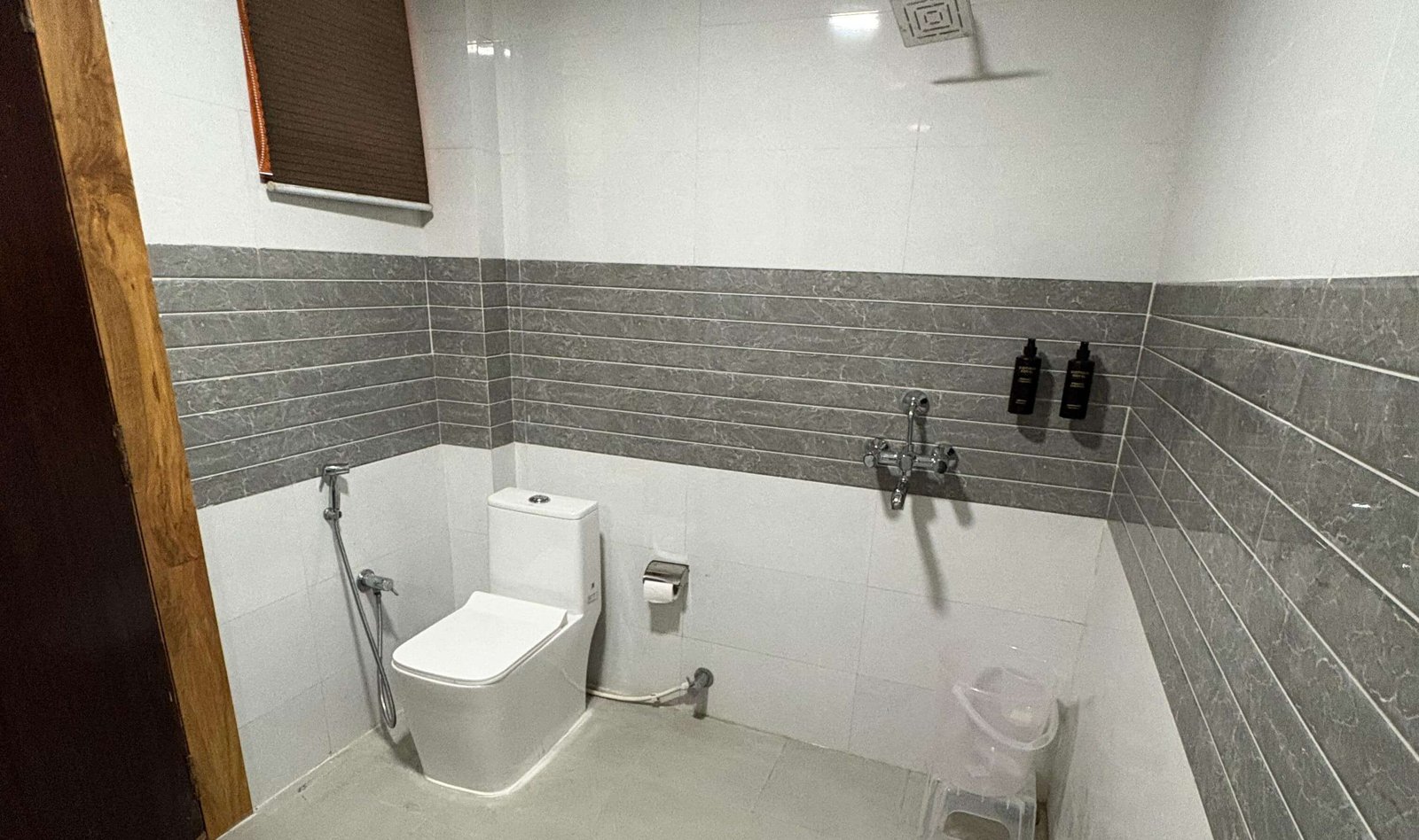 Suite Room washroom - toilet and shower fittings